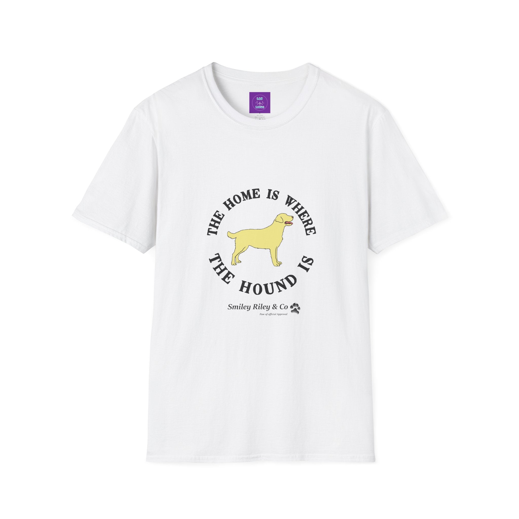 The Home Is Where The Hound Is Lab T-Shirt
