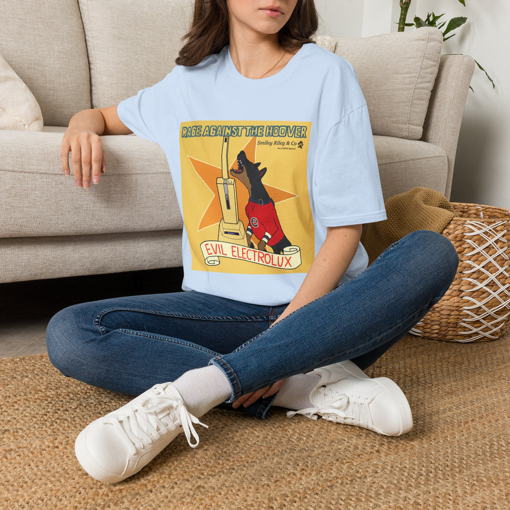 Rage Against The Hoover T-Shirt —  Band Parody Tee