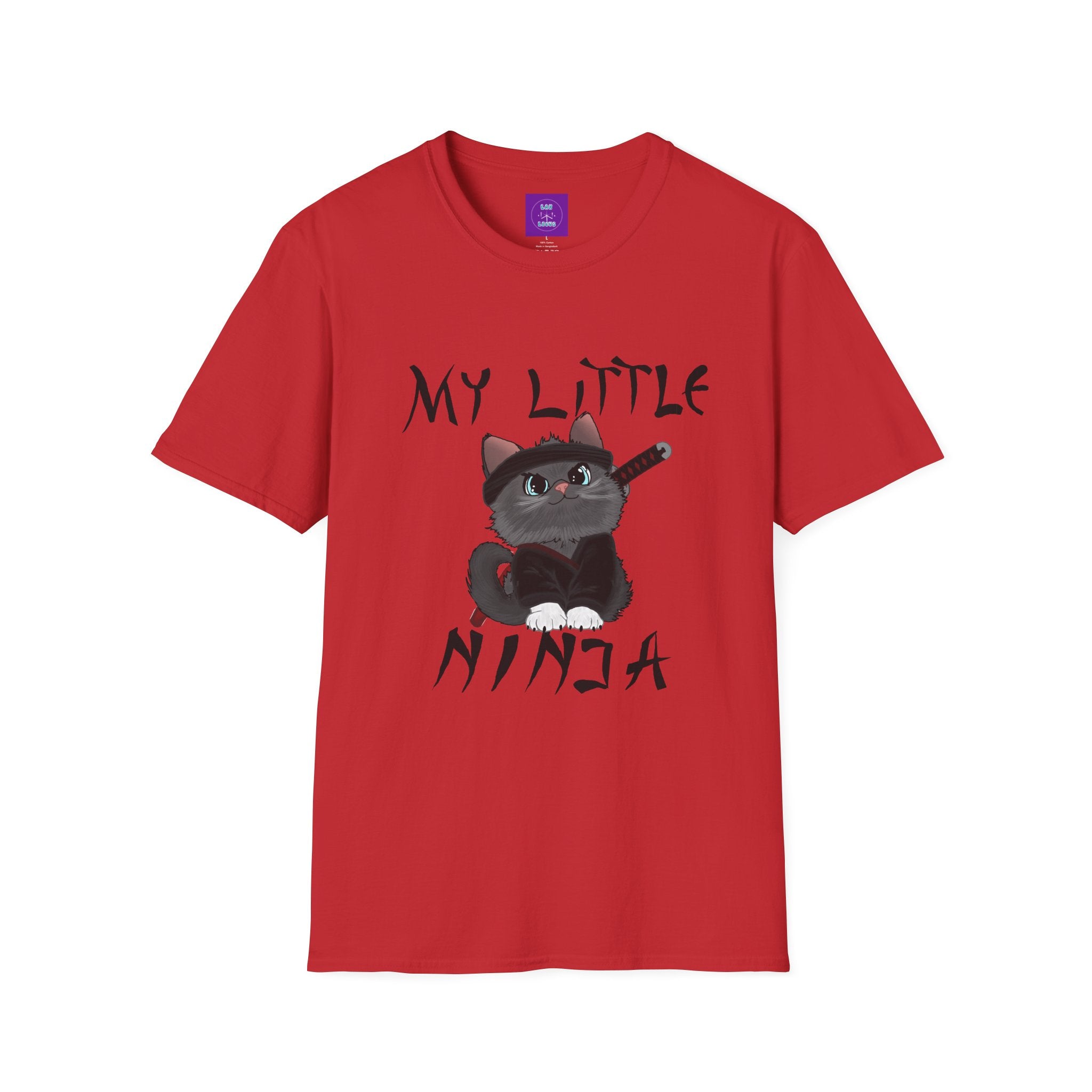 My Little Ninja T-Shirt — Cute Cat Ninja Graphic Tee