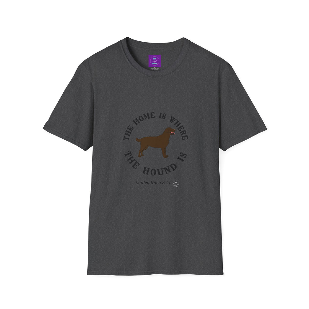The Home Is Where The Hound Is Lab T-shirt
