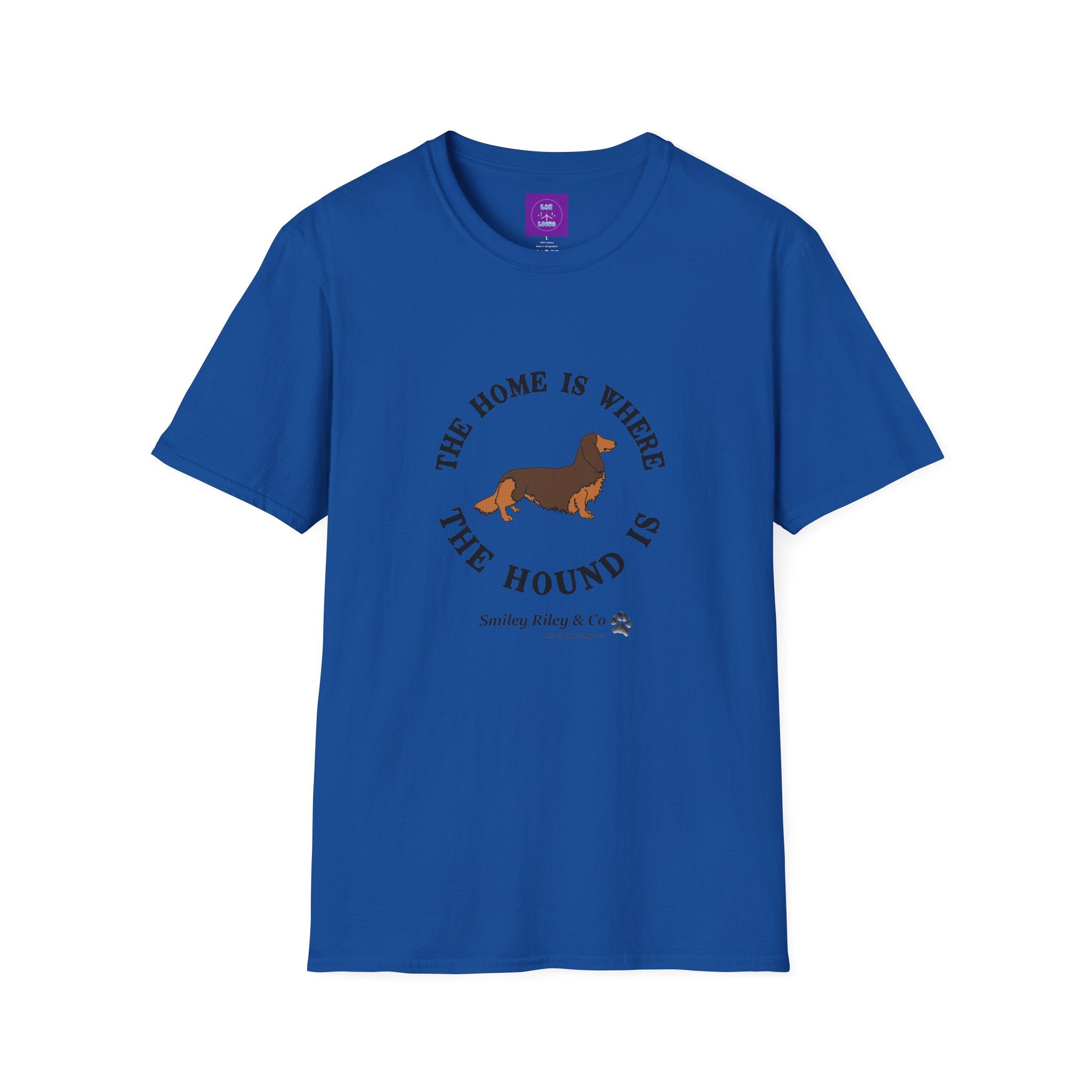 The Home Is Where The Hound Is Dachshund T-Shirt